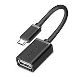 U G R E N Adaptador OTG Micro USB Macho Para USB A Fêmea Suporte Plug And Play Velocidade De Transferência Até 480Mbs Cabo De 15cm Para Celular Tablet E Smartphone No Brasil