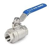 U-S- Solid Válvula Esférica De 1-5-1 Cm - Aço Inoxidável 304- Porta Completa- 1000 WOG- Resistente- Resistente à Corrosão- NPT Fêmea Para água- óleo- Gás- Uso Industrial E Doméstico
