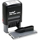 U S Stamp Sign Selo Americano E Carimbo Datador Personalizado Auto Entintado 1 L X 1 63 C Cinza