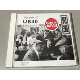 Ub40 The Best Of Volume One Cd Novo Lacrado Import japonês 