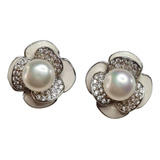 Ubn brinco Flor Prata