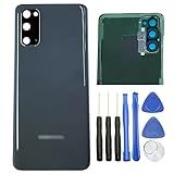 Ubrokeifixit Capa De Vidro Traseira Traseira Para Galaxy S20 Para Samsung Galaxy S20 G980F 6 2 Polegadas  S20 5G UW Verizon G981V  S20 5G G981  S20 6 2 Cinza 