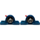 Ucp 204 Mancal C Rolamento P Eixo 20mm 2 Kits