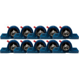 Ucp205 Mancais C Rolamentos Para Eixo 25mm 20 Peças