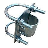 UGPLM Adaptador De Montagem De Poste Braçadeira De Mastro De Antena Suporte De Montagem De Tubo Base De Montagem De Poste De Antena Braçadeira De Poste