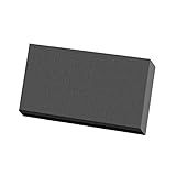 UGPLM Balance Pads Yoga Mat EVA Workout Thick Board Strength Training Exercise Knee Ankle Cushion For Pilates Indoor Travel Seniors Meditation Preto 48x19x4cm