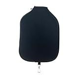 UGPLM Capa De Neoprene Para Raquete Capa Para Cabeça De Pickleball Bolsa Para Acessórios Esportivos Capa Para Raquete Com Zíper Para Treino Protetor De Preto