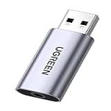 UGREEN Adaptador De Áudio USB A Para Aux TRRS 2 Em 1 Estéreo De Alumínio Placa De Som Externa Compatível Com Dispositivos USB
