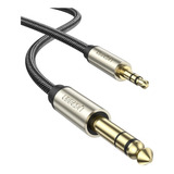 Ugreen Cabo Áudio P2 Trs X P10 Ts Violão Guitarra 10628 2m