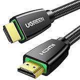 UGREEN Cabo HDMI 4K 6 6FT Cabo HDMI Trançado De Alta Velocidade De 18 Gbps 2 0 Com Ethernet Suporte 4K 60 Hz 2160P 1080P 3D ARC Compatível Com Monitor De TV UHD Computador Xbox 360 PS5 PS4
