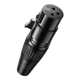 Ugreen Conector Ponta Xlr Canon Fêmea 3 Pinos