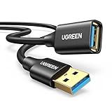 UGREEN Extensor USB Cabo De Extensão USB 3 0 Macho Para Fêmea Cabo USB Transferência De Dados De Alta Velocidade Compatível Com Webcam Gamepad Teclado USB Mouse Unidade Flash Disco Rígi