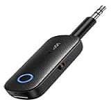 UGREEN Receptor Transmissor Bluetooth Para 2 AirPods Ou Dispositivos BT Transmissor Sem Fio Bluetooth Para Fones De Ouvido Adaptador De Entrada De áudio Auxiliar De 3 5 Mm Para Sistema Esté