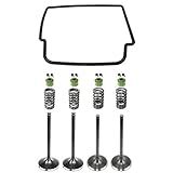 UINIEBOOM Kit De Molas De Vedação De Válvula De Escape De Admissão De Cilindro Compatível Com Honda CRF450R 2002 2006 14711 MEB 670 14721 MEB 670