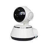 UKCOCO Câmera Sem Fio Interna Filmadora Câmera Wi Fi Câmera Web Webcam Wi Fi Webcam De Visão Noturna Webcam Da Câmera Segurança Do Lar Câmera Da Webcam Branco V380 Inteligente Monitor