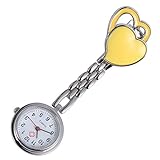 UKCOCO Relógio De Bolso Bons Relógios Para Enfermeiras Relógio Pendurado Da Moda Relógios De Lapela Relógio De Distintivo Relógio De Senhorita Simples Roma