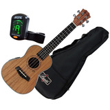 Ukulele Concert Barth Guitars Eletrico bag afinador frete 