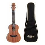 Ukulele Concerto Kalani Tribes Kal220cs Natural 15415 Capa