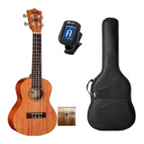 Ukulele Elétrico Shelby Concert 23m Com Capa Afinador