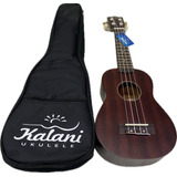 Ukulele Kalani Soprano Acustico Com Capa 8134 Novo Original