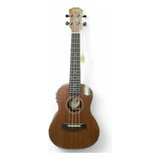 Ukulele Seizi Maui Crush Concert Elétrico Bag Sapele