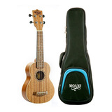 Ukulele Soprano Mahogany Profissional Moani Ukmh21 C Bag