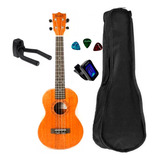 Ukulele Spanking Nu23 Mbq Namastê Concert Kit Completo