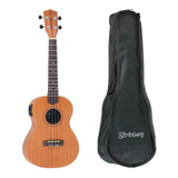 Ukulele Strinberg Uk06te Mgs Elétrico Tenor C Capa Afinador
