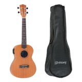 Ukulele Strinberg Uk06te Mgs Elétrico Tenor C Capa Afinador