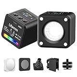 ULANZI L2 RGB COB Luz De Vídeo Mini Cubo De Luzes Luz De Câmera De LED 360 Iluminação De Vídeo Portátil Colorida Recarregável De 800 MAh Designs Magnéticos E 11 Efeitos De Luz Dinâmicos