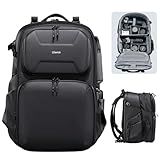 ULANZI Mochila Rígida Para Câmera BP10 35L Capa Profissional à Prova D água Para Fotografar Antifurto Viagem Para Fotógrafos Unissex Drone DSLR Sem Espelho Suporte De Tripé 43 Cm Preto 