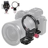 Ulanzi S 63 Suporte Giratório De Lente Para Tripé Com Montagem E Braçadeira De Liberação Rápida Acessórios De Câmera De Alumínio Lentes Sony FE50mm F1 4 FE24 70mm F4 FE16 35mm F4 55mm F1 8 FE16 35