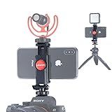 ULANZI ST 06 Suporte De Telefone Hot Shoe Para Câmera Flexível Adaptador De Montagem De Tripé Para Telefone Com Suporte Frio Para Microfone Luz LED Para DJI Ronin SC IPhone Samsung