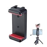 ULANZI Suporte De Tripé Para Telefone ST 07 Com Suporte De Sapata Fria Para Microfone Luz De Vídeo LED Parafuso De Tripé De 1 4 Para IPhone 11 Pro Pro Max XS Max XR X 8 7 Plus Samsung Galaxy OnePlus Google Pixel Vlog Vlogging