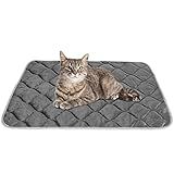 ULIGOTA Cama De Gato Com Aquecimento Automático Tapete De Gato Tapete Térmico Para Animais De Estimação Almofada De Gaiola De Cachorro Com Aquecimento Automático 50 8 Cm X 40 6 Cm