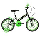 ULTRA BIKE Bicicleta Infantil Kids Dragon Mod T Aro 16 Preto Verde