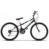 ULTRA BIKE Bicicleta Rebaixada Aro 24 18 Marchas Preto