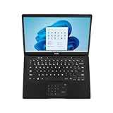 Ultra Notebook Com Windows 11 Home, Intel Celeron, 4gb Ram 500gb Hdd, 14, 1 Pol. Hd + Tecla Netflix Preto - Ub232
