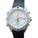 Ultra Raro Antigo Relógio Seiko 7t32 6m20 Chrono Alarme