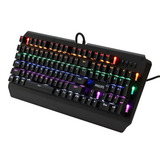 Ultra Teclado Mecanico Gamer Usb Led Philips Computador