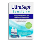 Ultrasept Sensitive Solução Lentes 360ml 120ml Estojo