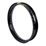 Um Aro Roda Moto Alumínio Cor Preto Fosco 21x185 Xt660
