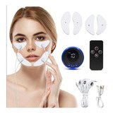 Um Massageador Facial De 8 Modos De Estimulador Muscular Fac