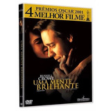 Uma Mente Brilhante Drama Dvd Original Novo Lacrado Dublado Dvd Filme Drama