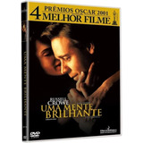Uma Mente Brilhante Dvd Original Lacrado
