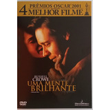 Uma Mente Brilhante Russell Crowe Dvd Original