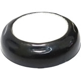 Umedecedor De Dedo Esponja Plastico Preto cinza