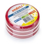 Umedecedor De Dedo Molha Dedo Vermelho 12g 