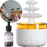 Umidificador De Ar Nuvem Ultrassônico Led Ambiente Purificador Aromas Respiração Limpa Kaizu
