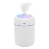Umidificador De Ar Portátil Com Entrada Usb Led 300ml Wolff